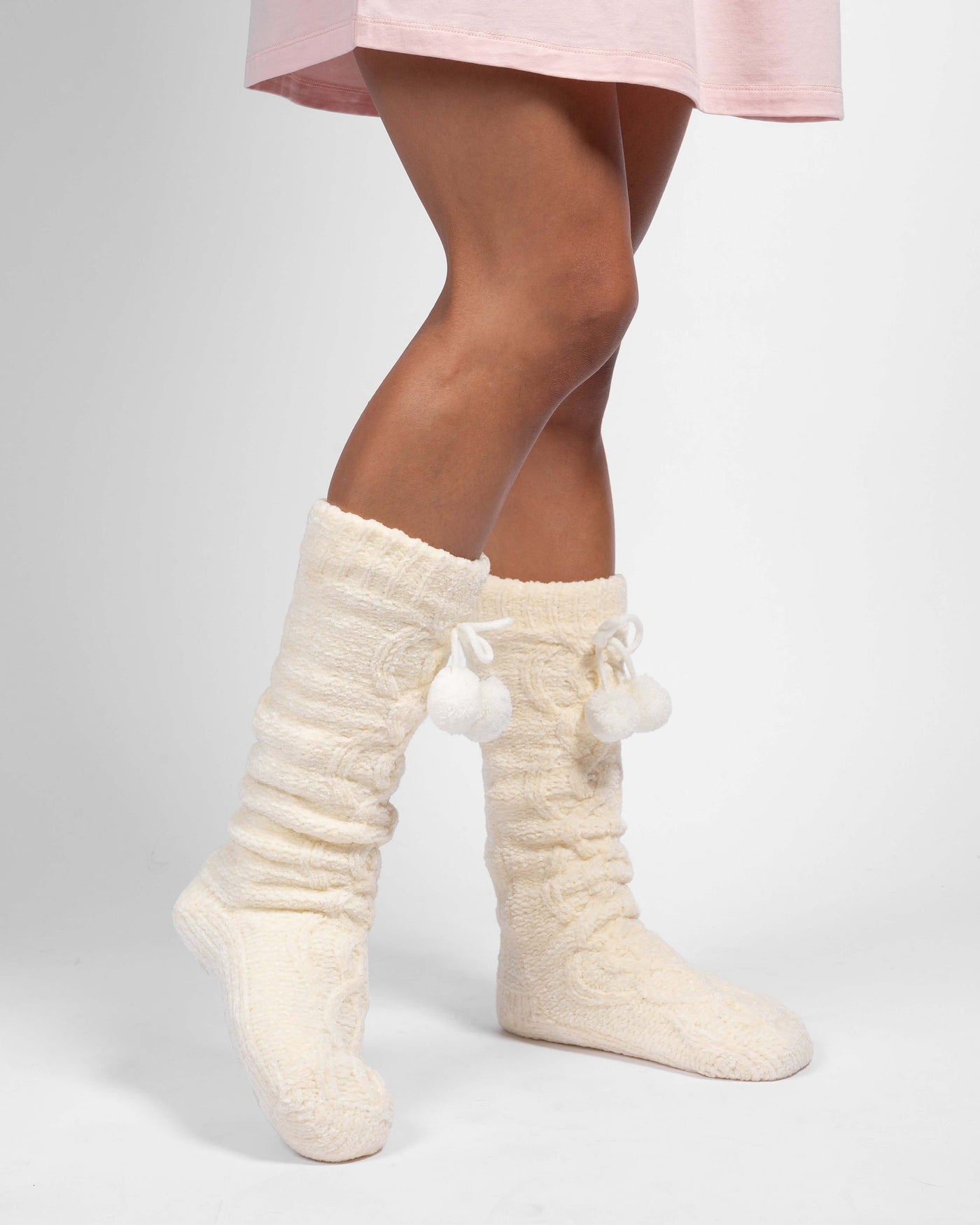Sami Chenille Slipper Socks - I Like Knitting
